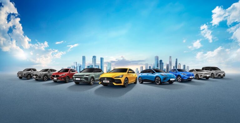 เอ็มจี เผยยอดจดทะเบียนรถยนต์นั่งปี 2566