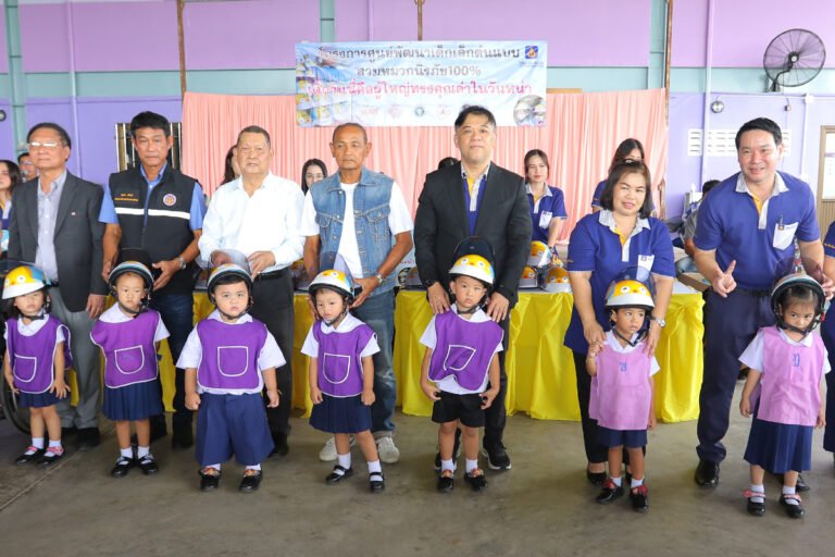 วิริยะประกันภัย ร่วมกับ มูลนิธิเมาไม่ขับ รณรงค์เด็กเล็กสวมหมวกกันน็อก