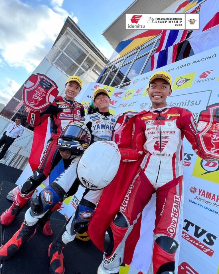 ชิพ-นครินทร์ บิด CBR600RR คว้าโพเดียมที่อินโดนีเซีย
