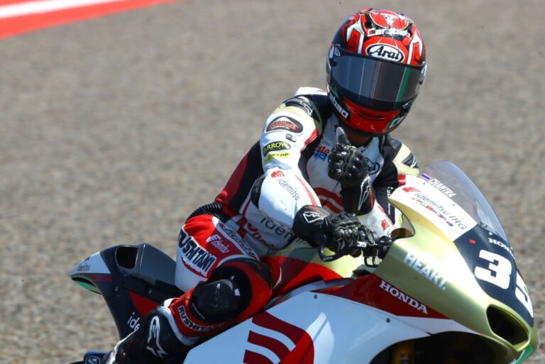 ก้อง-สมเกียรติ คว้าอันดับ 7 สนามอินโดนีเซียน กรังด์ปรีซ์