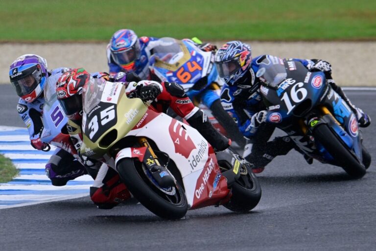 “ก้อง-สมเกียรติ” ไล่แซงฝ่าฝนคว้าท็อป 7 โมโตทู ออสเตรเลีย