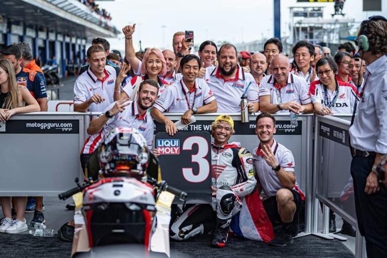 นักบิดไทยฮอนด้า ระเบิดฟอร์ม MotoGP โฮมเรซ
