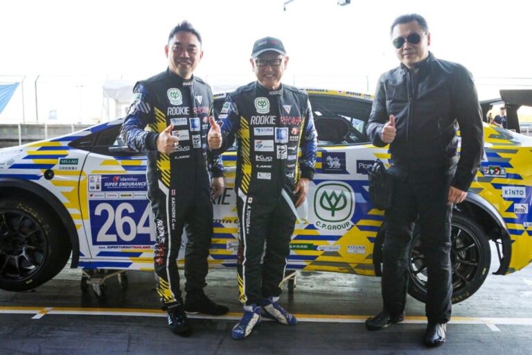 Thailand 10-hour Endurance Race รถโตโยต้าส่ง 3 คัน ใช้เชื้อเพลิงเป็นกลางทางคาร์บอน วิ่งจบทุกคัน