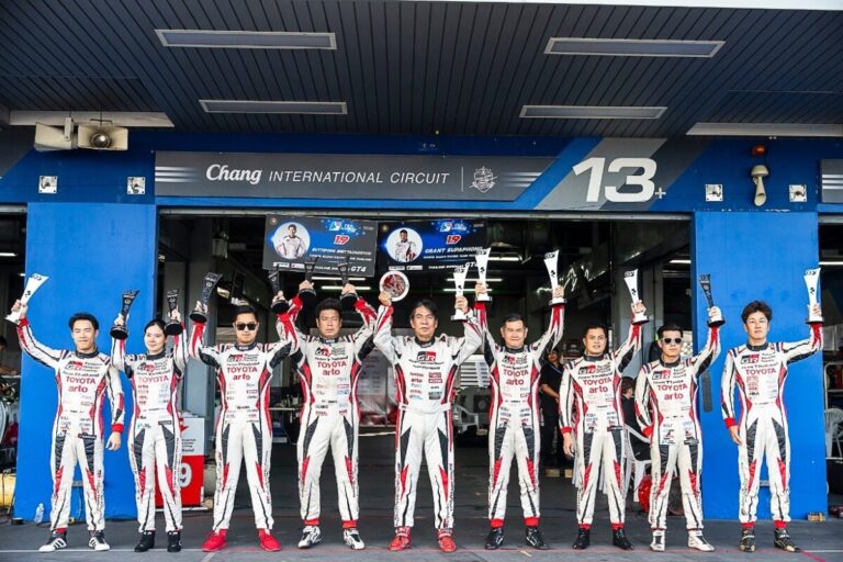TOYOTA Gazoo Racing Team Thailand คว้าแชมป์ปิดฤดูกาล Thailand Super Series 2023