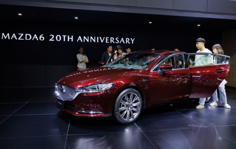 กระแสตอบรับ Mazda6 มาแรง แฟนมาสด้าแห่จองสิทธิ์แล้ว 45 คัน