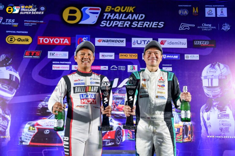 มิตซูบิชิ ฉลองชัยคว้าโพเดียม Thailand Super Series 2023