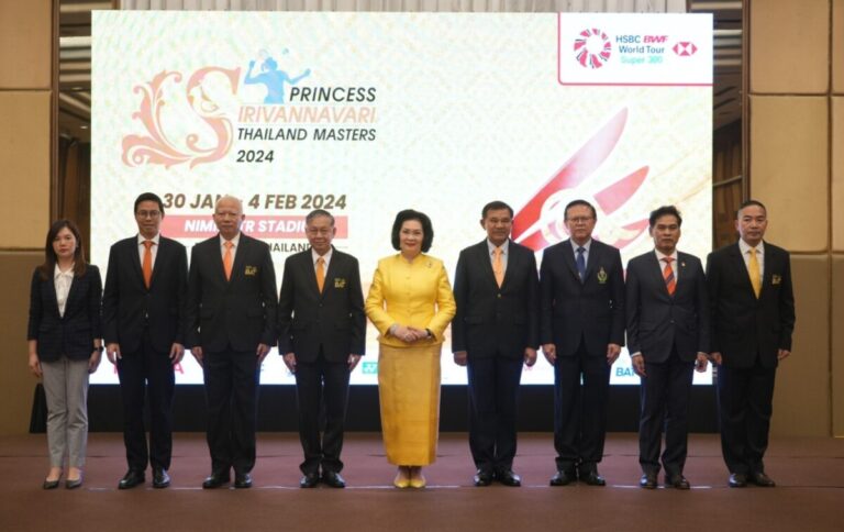 โตโยต้า สนับสนุนการแข่งขัน “ปริ๊นเซส สิริวัณณวรี ไทยแลนด์ มาสเตอร์ส 2024”