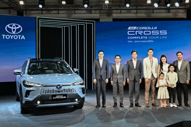 โตโยต้า เปิดตัวโคโรลล่า ครอส ใหม่ “เพิ่มของราคาเดิม”