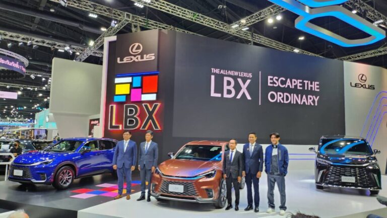 เลกซัส เผยโฉมครอสโอเวอร์รุ่นใหม่ล่าสุด Lexus LBX ในงานมอเตอร์โชว์ 2024
