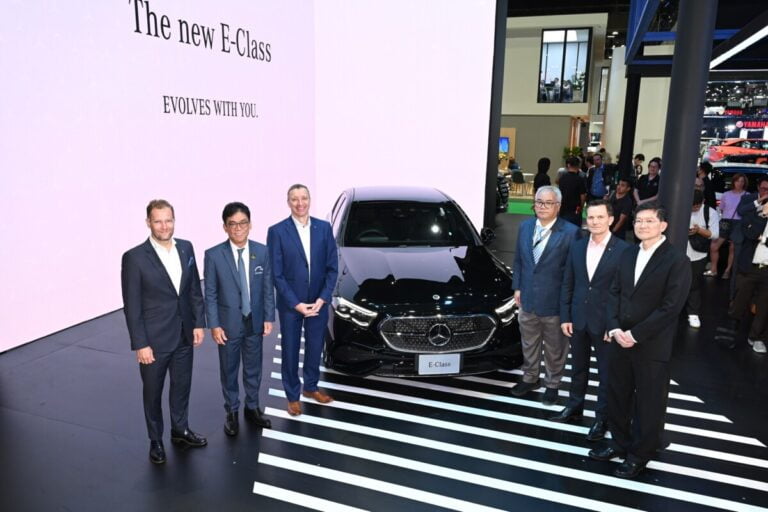 เมอร์เซเดส-เบนซ์ เปิด “The new E-Class : Launch Edition” ในงาน Motor Show 2024