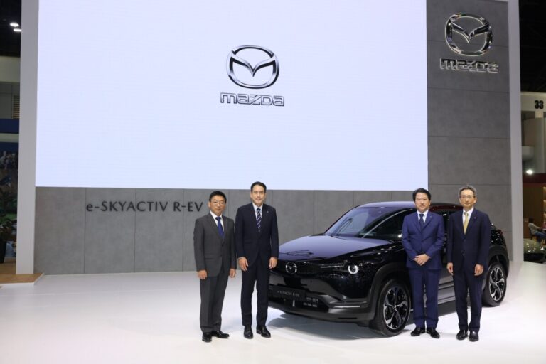 มาสด้า ปลุกชีพตำนานโรตารี่นำ Mazda MX-30 e-SKYACTIV R-EV โชว์ที่งานมอเตอร์โชว์ 2024