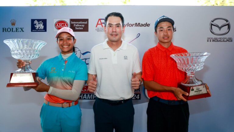 มาสด้า ประกาศผลการแข่งขันกอล์ฟ Mazda AJGA Thailand Junior Championship สนามแรก