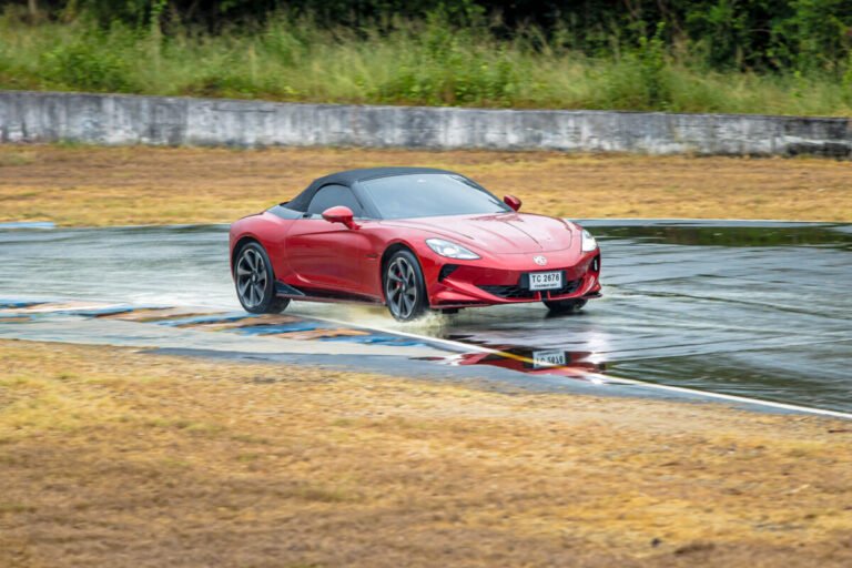 MG CYBERSTER กับการทดสอบระบบความปลอดภัยก่อนส่งมอบ